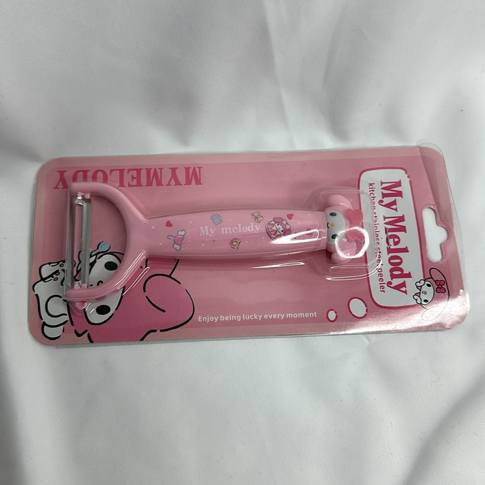 Sanrio My Melody Stainless Steel Fruit Peeler Tool for Effortless Peel… - Picture 5 of 11